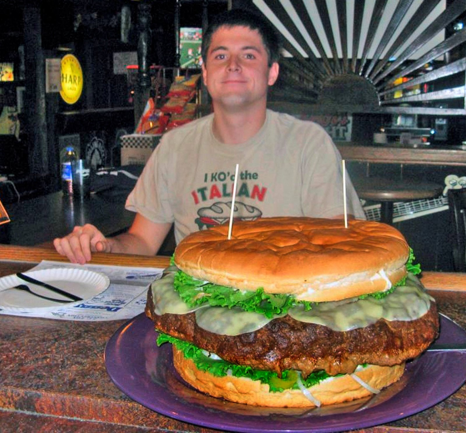 Open Mike That s A Mighty Big Burger