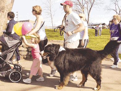 Canine Relay walkers