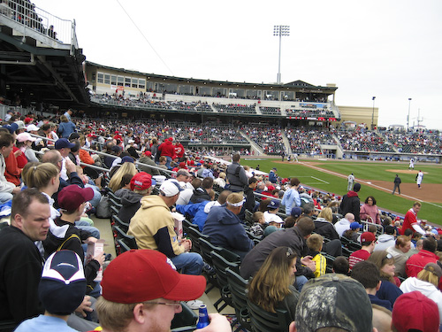 First base line